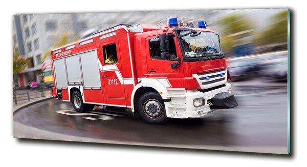 Foto obraz sklo tvrzené Hasičské vozidlo osh-56994043