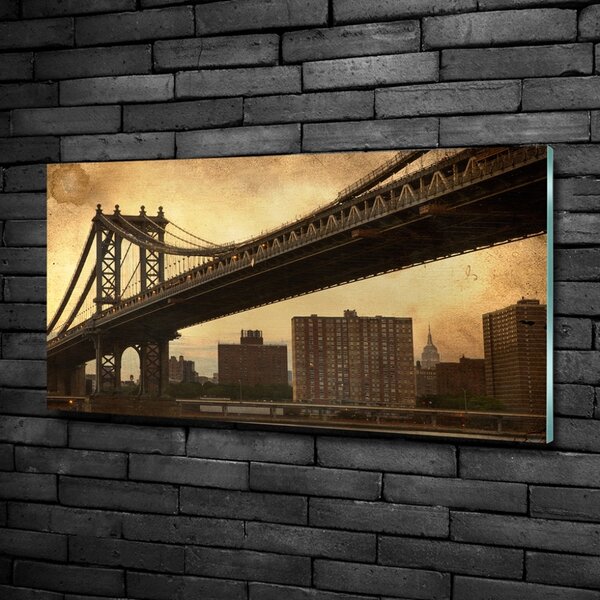 Foto obraz skleněný horizontální Manhattan New York osh-57464084