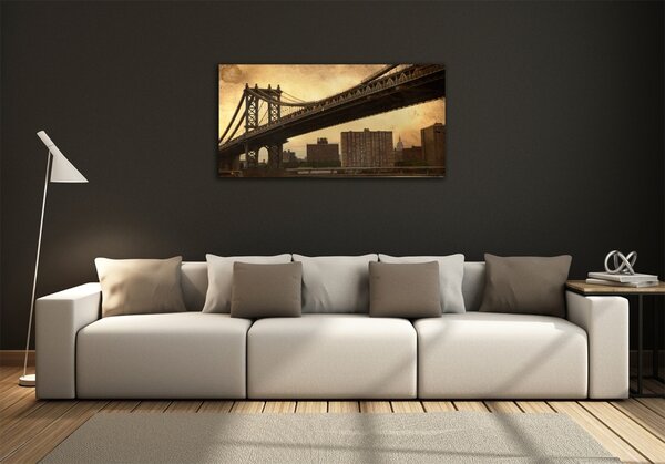 Foto obraz skleněný horizontální Manhattan New York osh-57464084