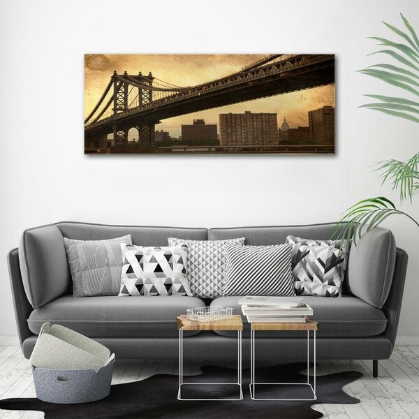 Foto obraz skleněný horizontální Manhattan New York osh-57464084
