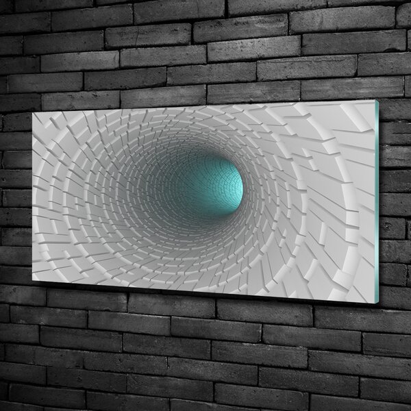 Foto obraz skleněný horizontální Tunel 3D osh-57665681