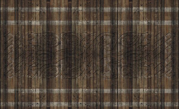 Fototapeta - Textura - Dřevěná Prkna (152,5x104 cm)