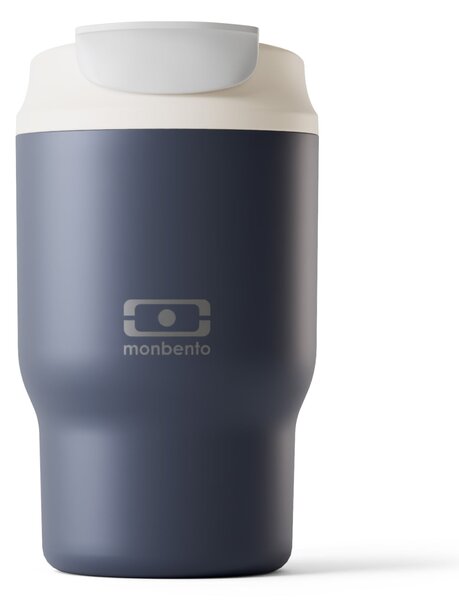 Termohrnek s víčkem a brčkem Travel Infinity Blue 350 ml