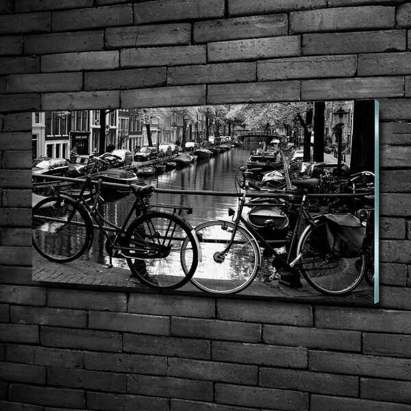 Fotoobraz na skle Kola Amsterdam osh-5974045