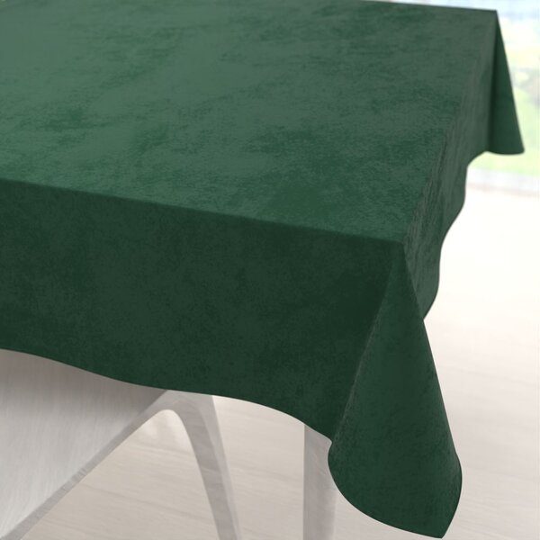 Biante Sametový čtvercový ubrus Velvet Premium SVP-012 Zelený 50x50 cm