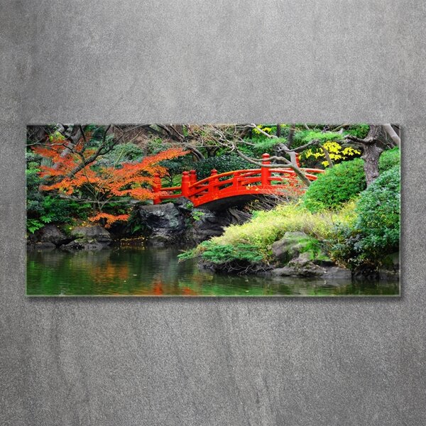 Foto obraz sklo tvrzené Japonská zahrada osh-61384677