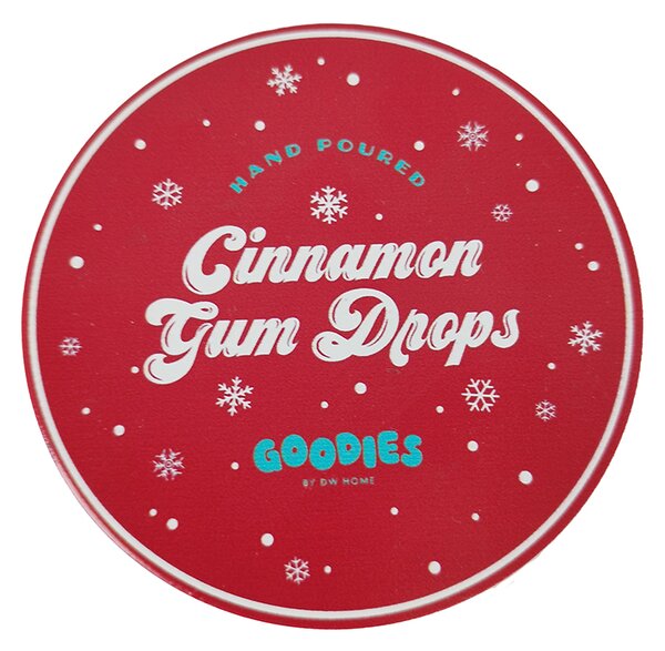 DW HOME Cinnamon Gum Drops Vonná svíčka ve skle, 431 g