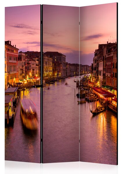 Paraván - City of lovers, Venice by night [Room Dividers]
