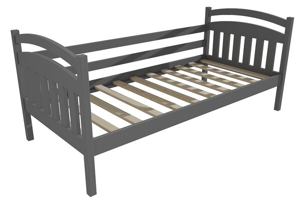 Vomaks Dětská postel DP 016 Rozměr: 70 x 160 cm, Povrchová úprava: netransparentní barva šedá
