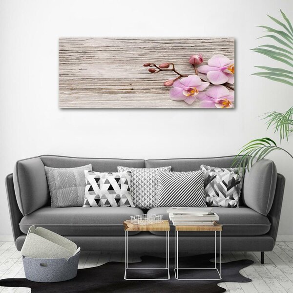 Moderní skleněný obraz z fotografie Orchidej a na stromě osh-62495656