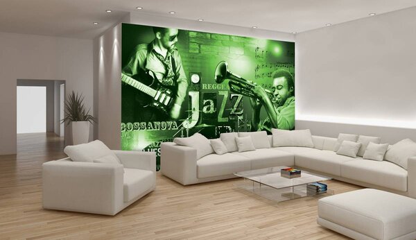 Fototapeta - Hudba Art Deco (152,5x104 cm)