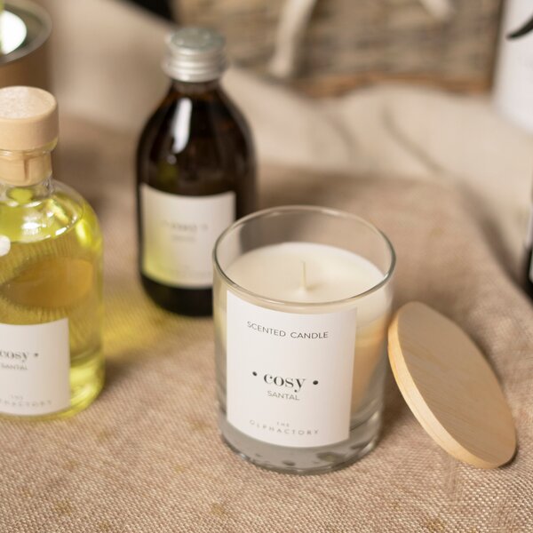 The Olphactory SANTAL •cosy• Vonná svíčka, 200 g