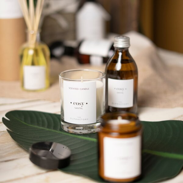 The Olphactory SANTAL •cosy• Vonná svíčka, 200 g