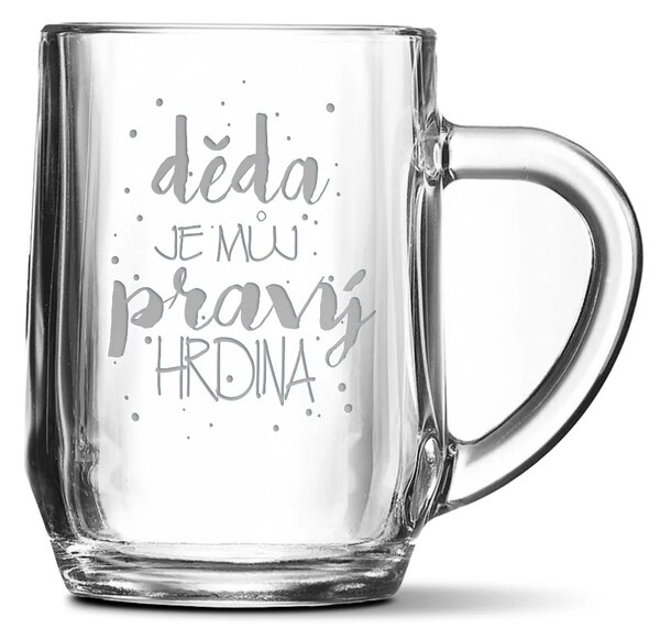 Sablio Půllitr Děda je můj pravý hrdina: 0,5 l