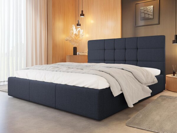 Čalouněná postel s roštem Minti, Rozměr postele: 140x200, Potah: Sawana 80 5902928265774