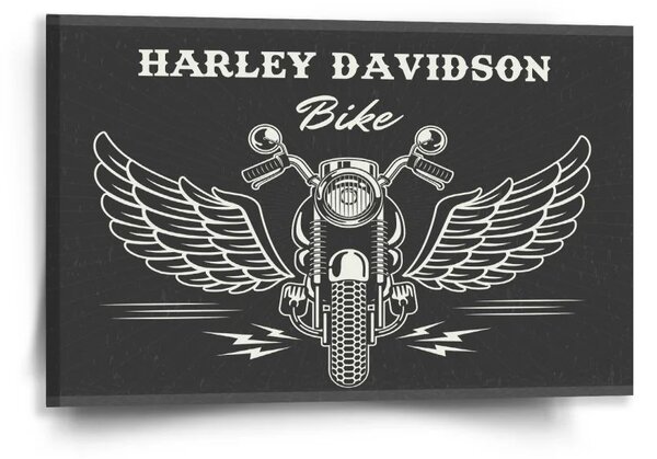 Sablio Obraz Harley-Davidson S křídly - 60x40 cm
