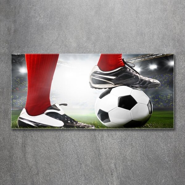 Fotoobraz na skle Nohy fotbalisty osh-64594715