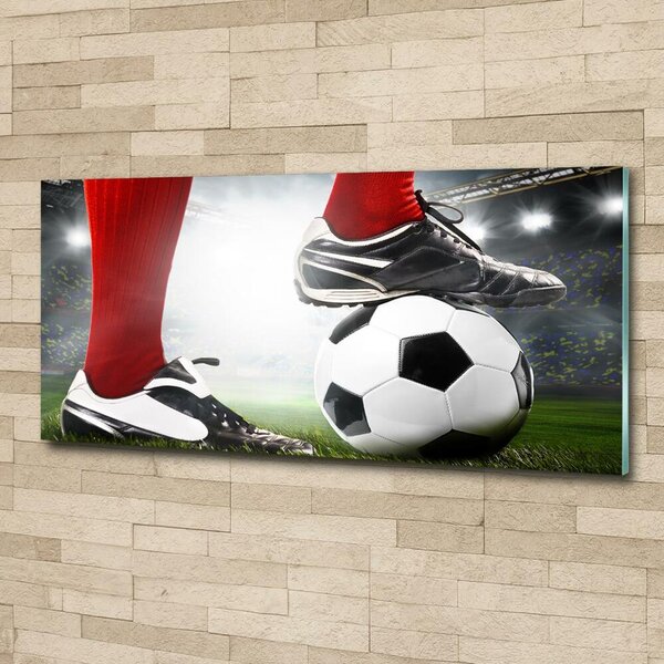 Fotoobraz na skle Nohy fotbalisty osh-64594715
