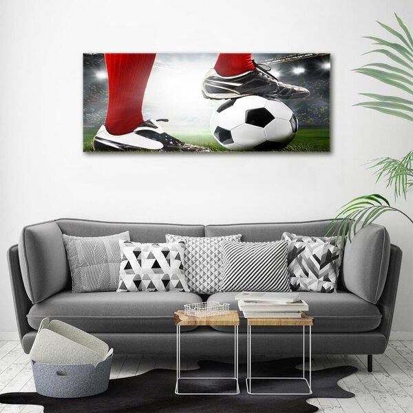 Fotoobraz na skle Nohy fotbalisty osh-64594715