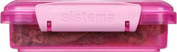 Sistema Svačinový box na toast Lunch Sandwich 450 ml, růžová