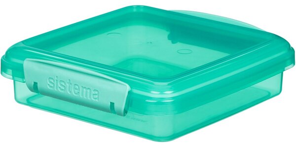 Sistema Svačinový box na toast Lunch Sandwich 450 ml, mátová