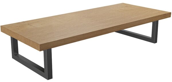 Deska pod umyvadlo Navira Pro + 2 konzole pod desku - dub medový - 60x46x3,6 cm - 606042