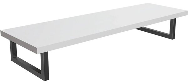Deska pod umyvadlo Navira Pro + 2 konzole pod desku - bílá matná - 100x46x3,6 cm - 606012