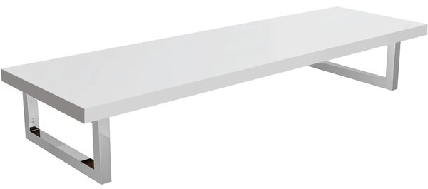 Deska pod umyvadlo Navira Pro + 2 konzole pod desku - bílá matná - 100x46x3,6 cm - 606060