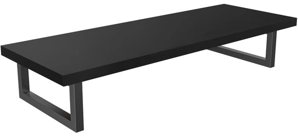 Deska pod umyvadlo Navira Pro + 2 konzole pod desku - černá matná - 80x46x3,6 cm - 606033