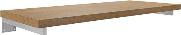 Deska pod umyvadlo Navira Pro + 2 skryté konzole - dub medový - 60x46x3,6 cm