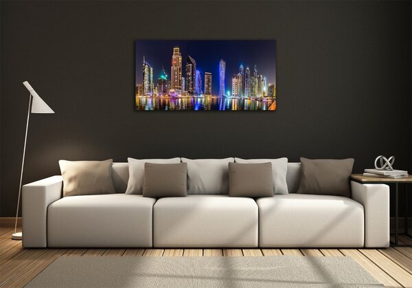 Foto obraz fotografie na skle Noční Dubai osh-64879724