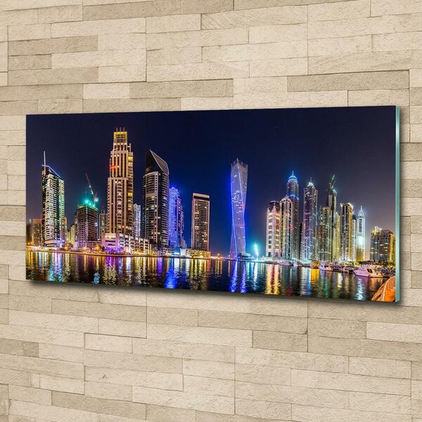 Foto obraz fotografie na skle Noční Dubai osh-64879724