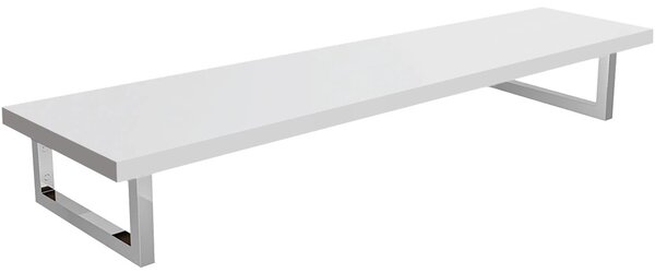Deska pod umyvadlo Navira Pro + 2+1 podpěrná konzole - bílá matná - 140x46x3,6 cm - 6061175