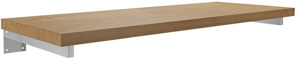 Deska pod umyvadlo Navira Pro + 2 skryté konzole - dub medový - 70x46x3,6 cm