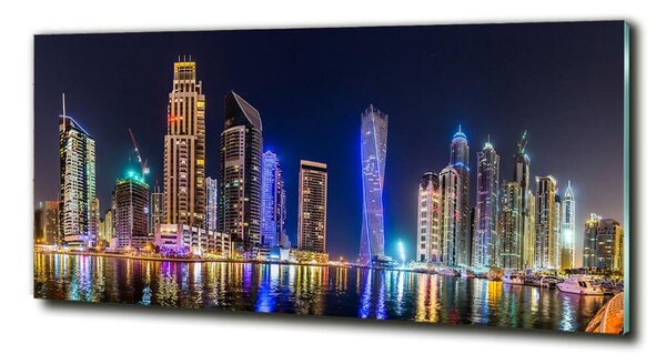 Foto obraz fotografie na skle Noční Dubai osh-64879724