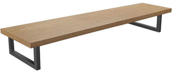 Deska pod umyvadlo Navira Pro + 2+1 podpěrná konzole - dub medový - 140x46x3,6 cm - 6061208