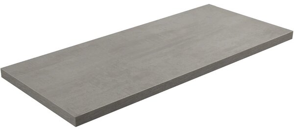Deska pod umyvadlo Navira Pro - betonově šedá - 100x46x3,6 cm