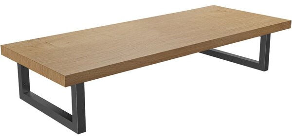 Deska pod umyvadlo Navira Pro + podpěrná konzole - dub medový - 70x46x3,6 cm - 6061220