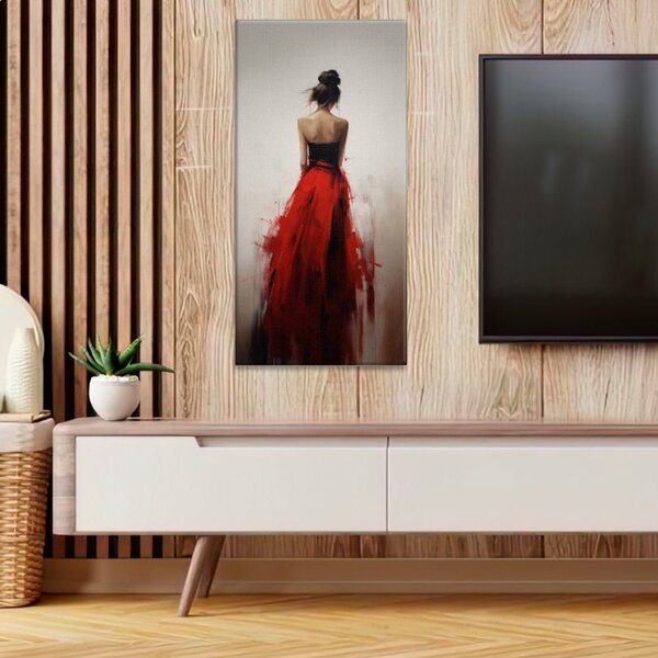 Obraz na plátně - Tutu sukně - 30x60 cm - CZ výroba