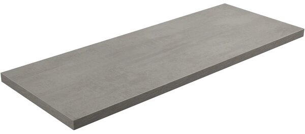 Deska pod umyvadlo Navira Pro - betonově šedá - 120x46x3,6 cm