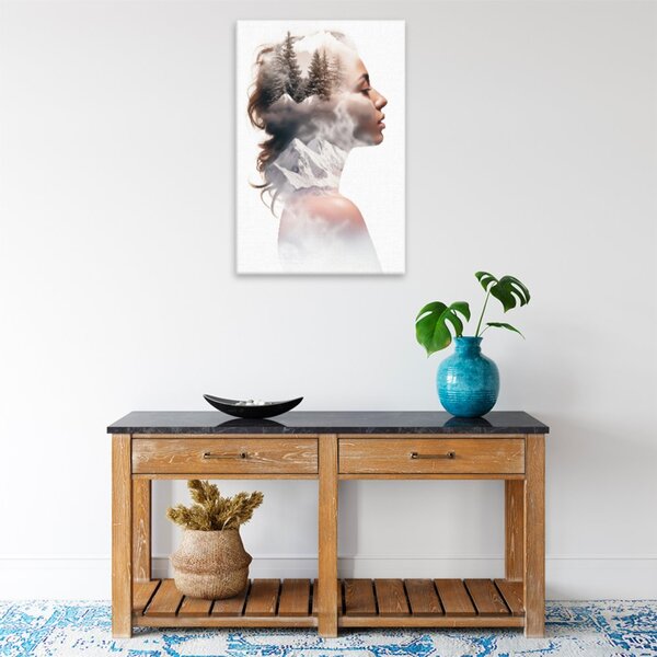 Obraz na plátně - V představách 02 - 40x60 cm