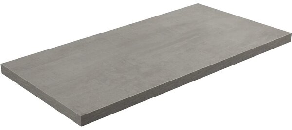 Deska pod umyvadlo Navira Pro - betonově šedá - 80x46x3,6 cm