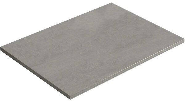Deska pod umyvadlo Navira Slim - betonově šedá - 60x46x1,8 cm