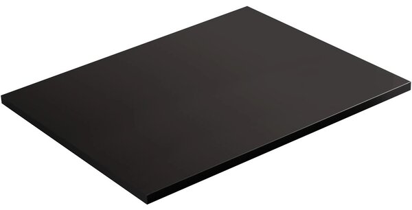 Deska pod umyvadlo Navira Slim - černá matná - 70x46x1,8 cm