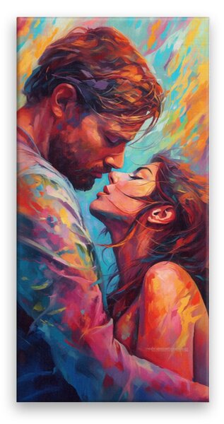 Obraz na plátně - Odevzdaní jeden druhému - 30x60 cm