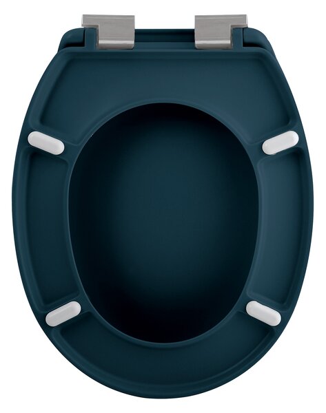 Spirella WC prkénko NEELA, soft-close, matná petrolejová, duroplast