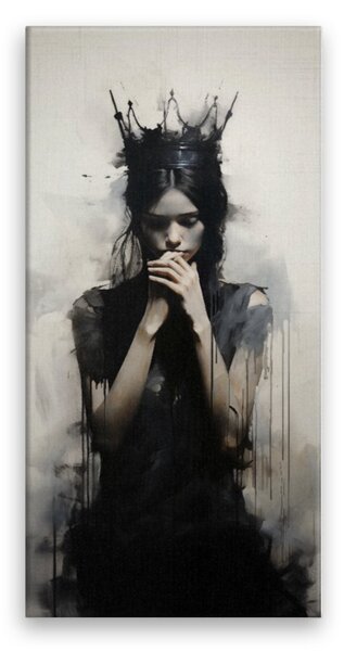 Obraz na plátně - Královna temna - 30x60 cm - CZ výroba