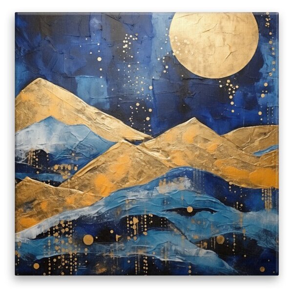 Obraz na plátně - Abstraktní příroda - 40x40 cm