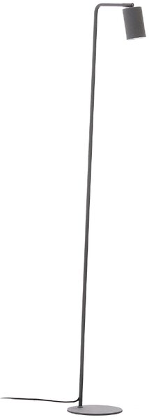 Šedá kovová stojací lampa Kave Home Manie 147 cm