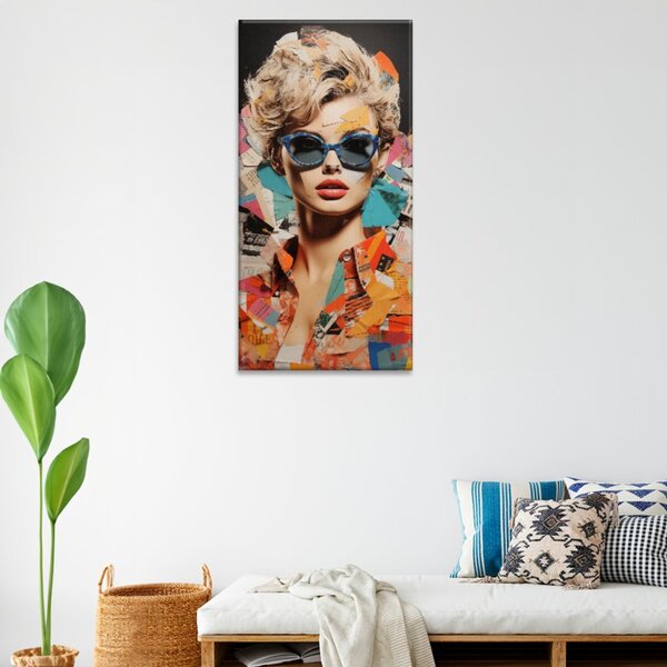 Obraz na plátně - Retro party - 30x60 cm - CZ výroba